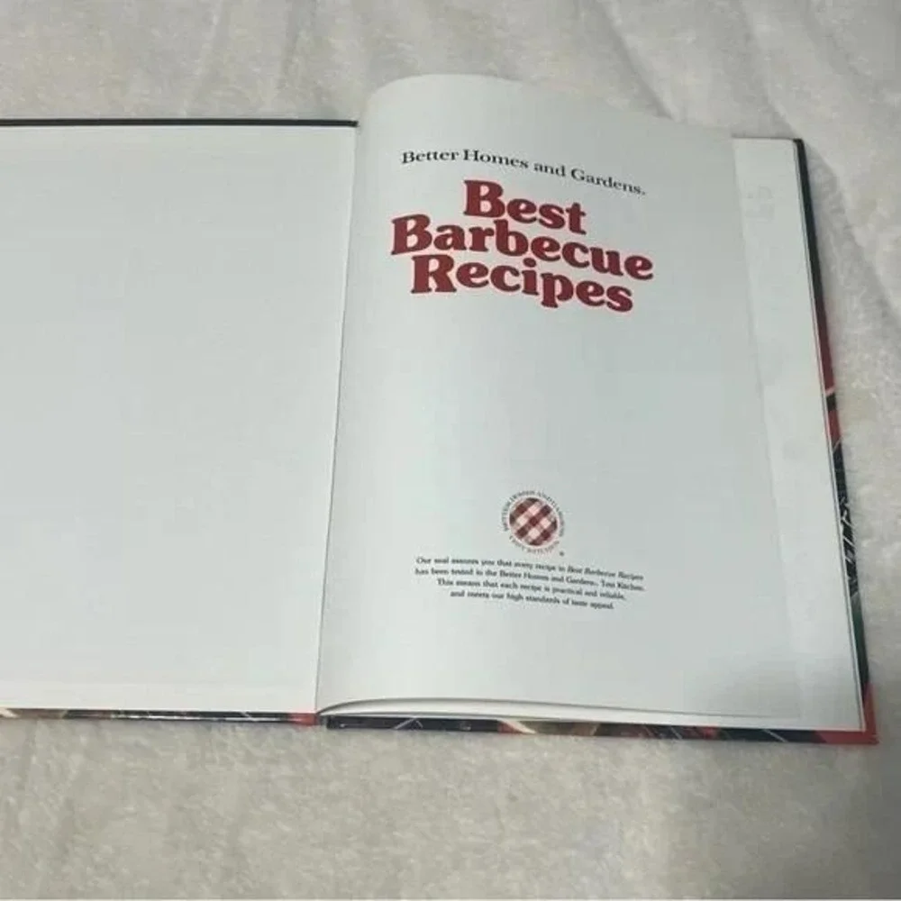 Better Homes & Gardens Best Barbecue Recipes Vintage Hardcover Book